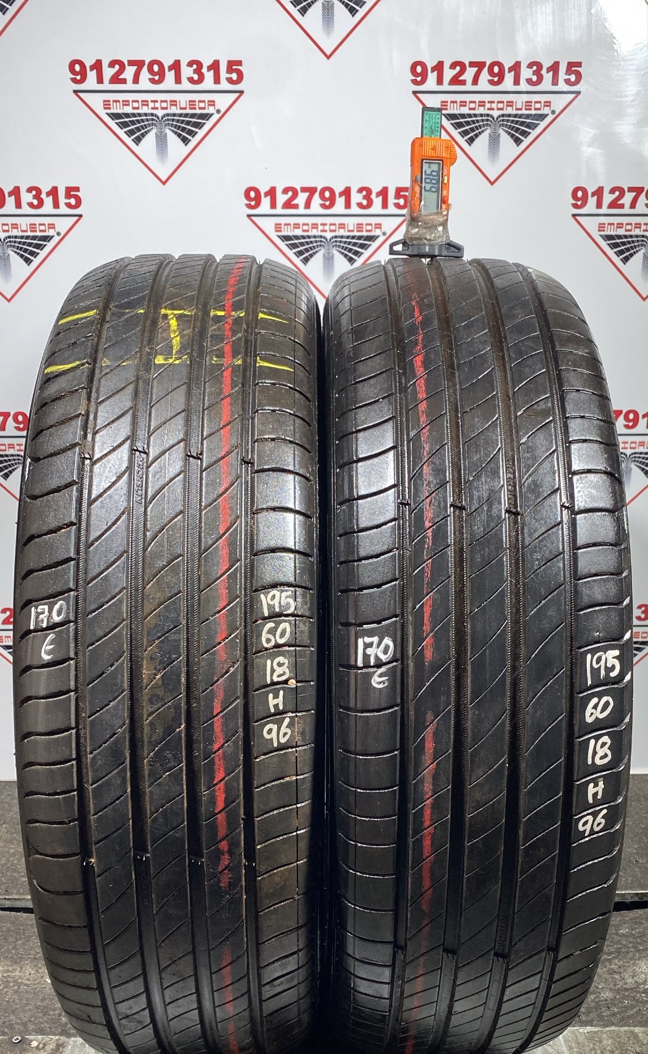 MICHELIN PRIMACY 4 USADO  195/60 R18 96 H